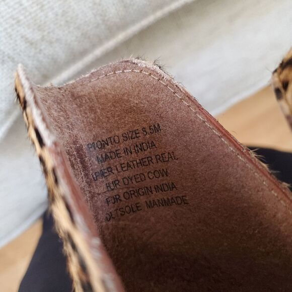 Coconuts by Matisse Pronto Leopard Print Bootie sz 8.5 - Picture 14 of 14